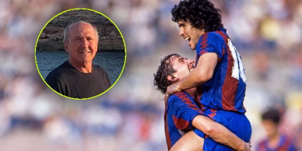 Fue compañero de Maradona en el Barcelona y realiza un contundente análisis: “Cuando comparan a Messi con Cristiano Ronaldo me río” 