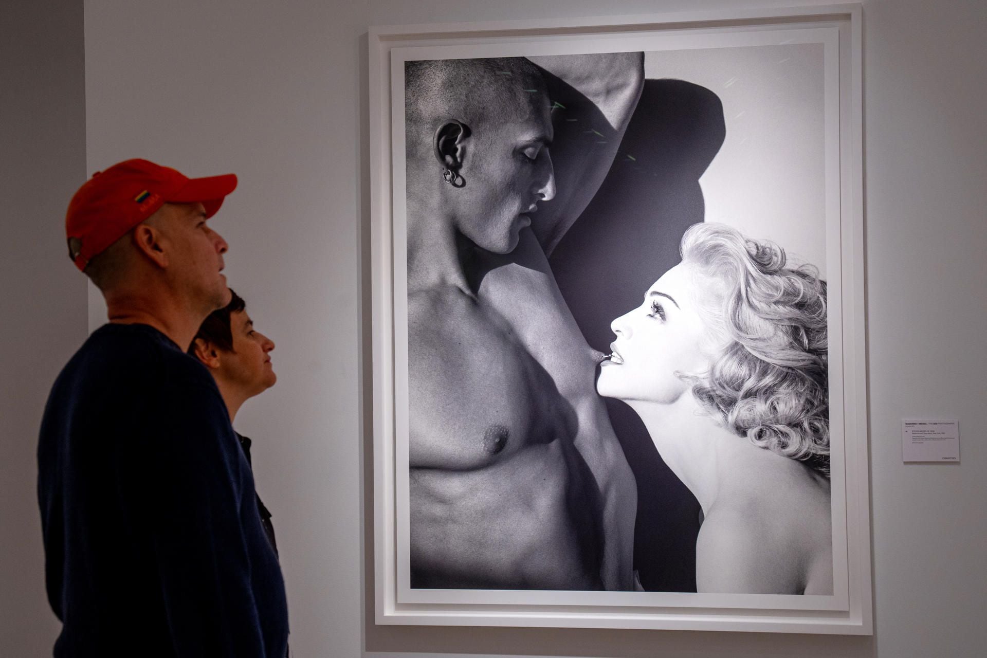 Madonna y Tony Ward tomada en 1992 por el fotógrafo Steven Meisel 