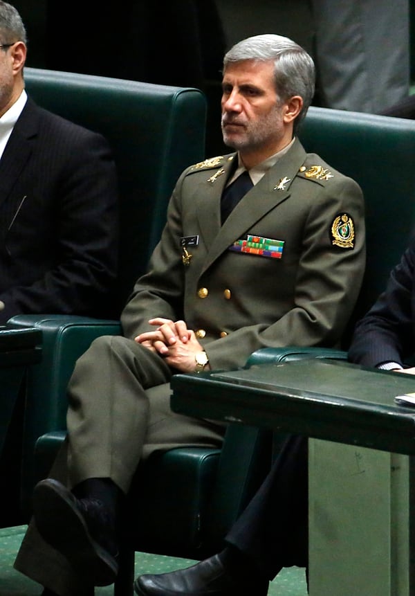 Amir Hatami, ministro de Defensa (AFP)