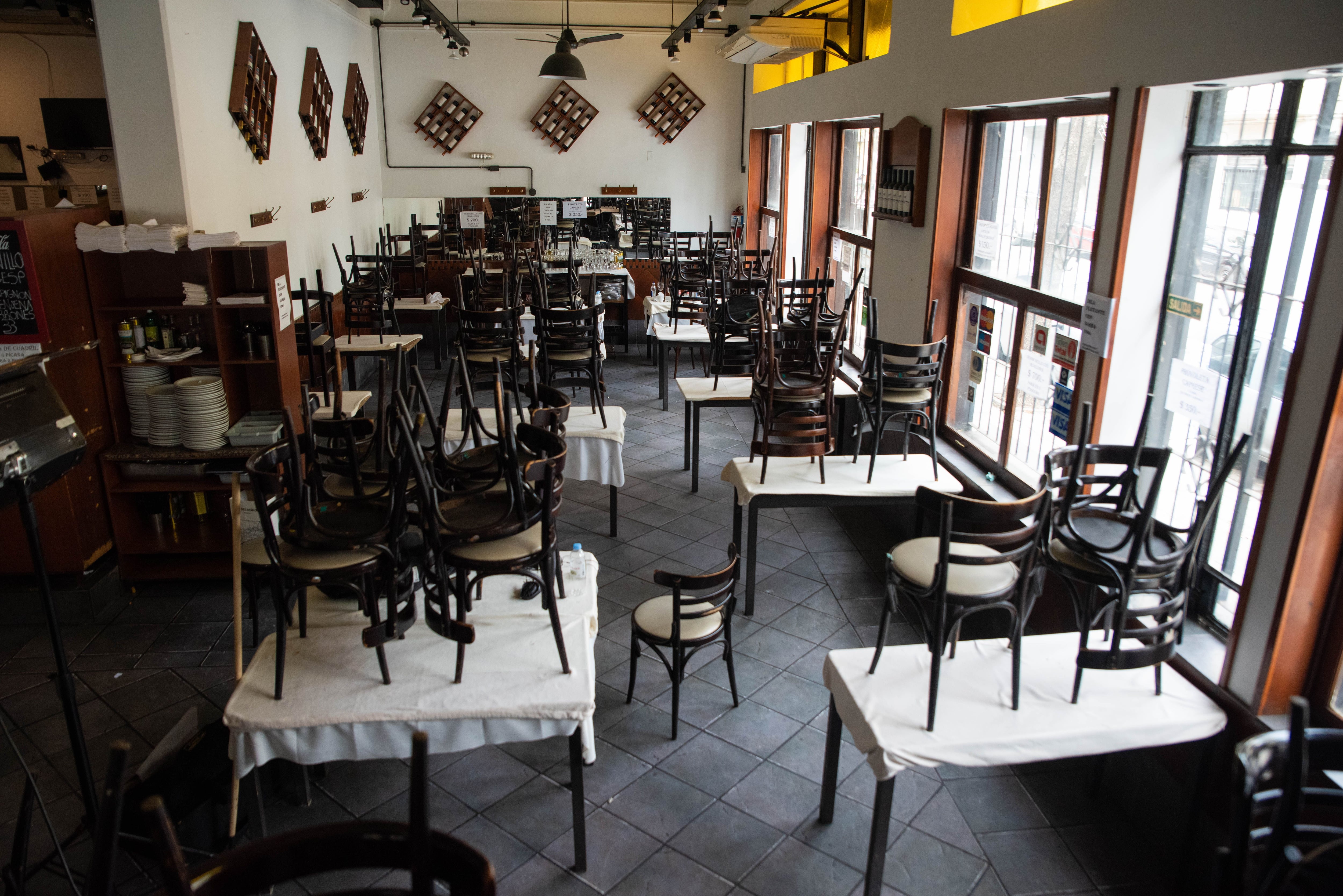 Закриття ресторану Trapiche Palermo - Коронавірус - COVID-19 - обов'язковий карантин - Буенос-Айрес, Аргентина (Фотографії: Франко Фафасулі)