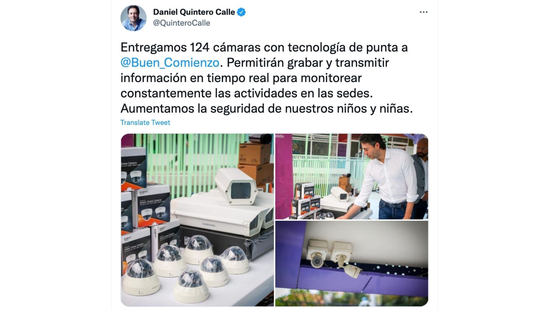 Câmeras de vigilância Good Start