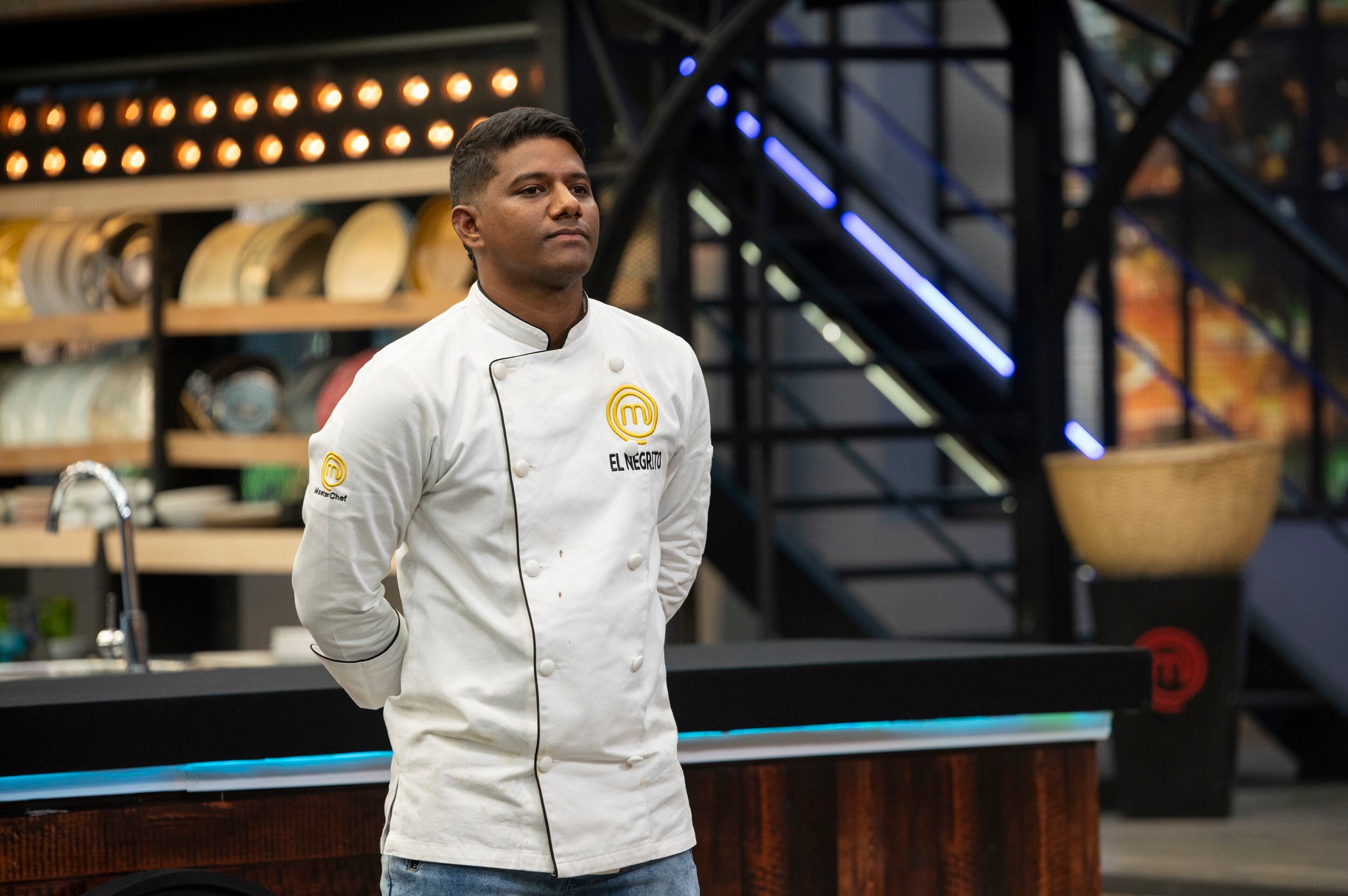 'El Negrito' spoke about the discussions he had with some colleagues on MasterChef - credit courtesy of Canal RCN