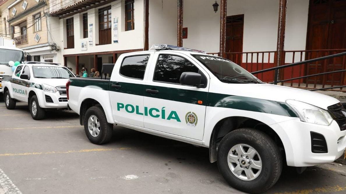 Patrulla Policía de Colombia. Foto: Archivo @CundinamarcaGob