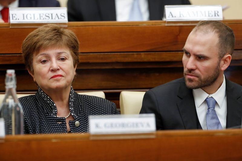 ¿Qué le pasará a Kristalina?, podría estarse preguntando Guzmán, REUTERS/Remo Casilli
