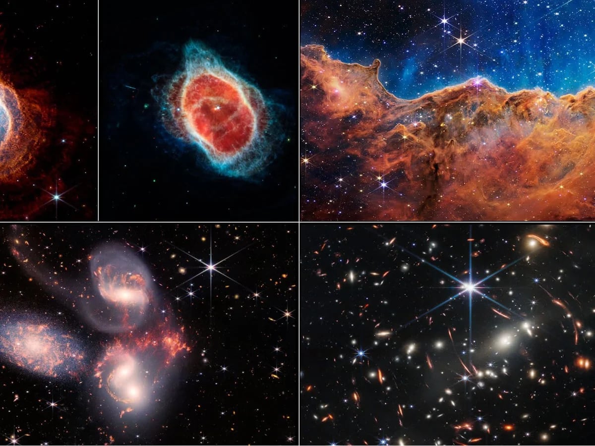 La explicación de las nuevas fotos del universo que reveló la NASA con el  potente telescopio James Webb - Infobae