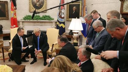 Donald Trump recibió en la Casa Blanca al pastor Andrew Brunson ...