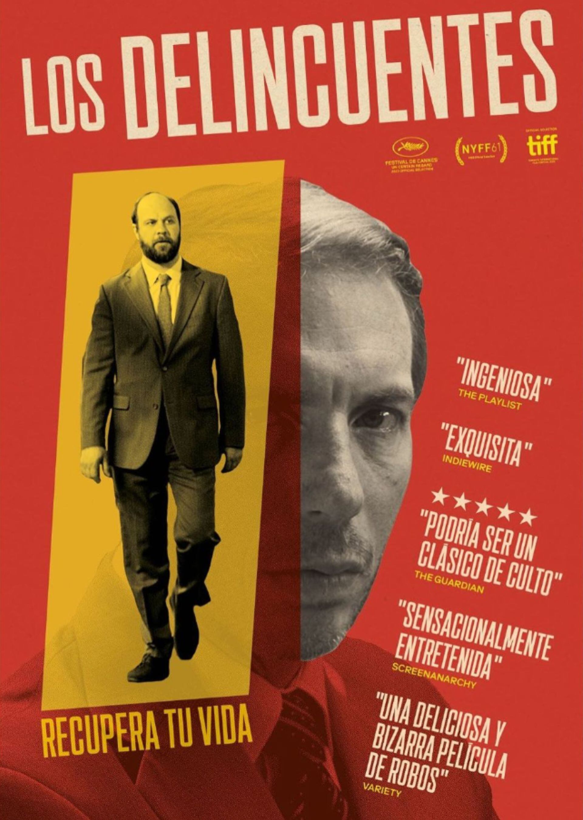 El afiche de Los delincuentes (Instagram: Academia de Cine de Argentina)