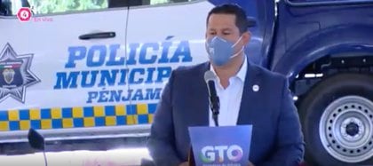 El gobernador de Guanajuato, Diego Sinhue Rodríguez Vallejo (Foto: Captura de pantalla)