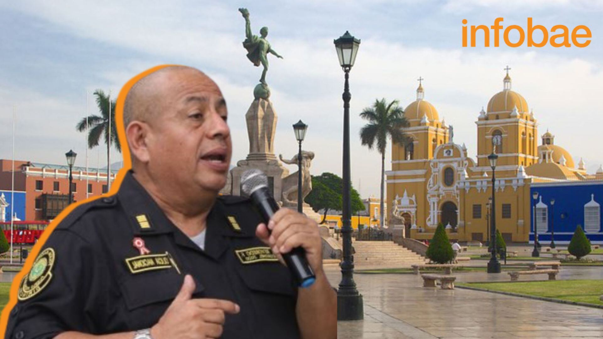 Coronel Víctor Revoredo es designado como nuevo jefe contra la criminalidad en Trujillo| Composición Infobae
