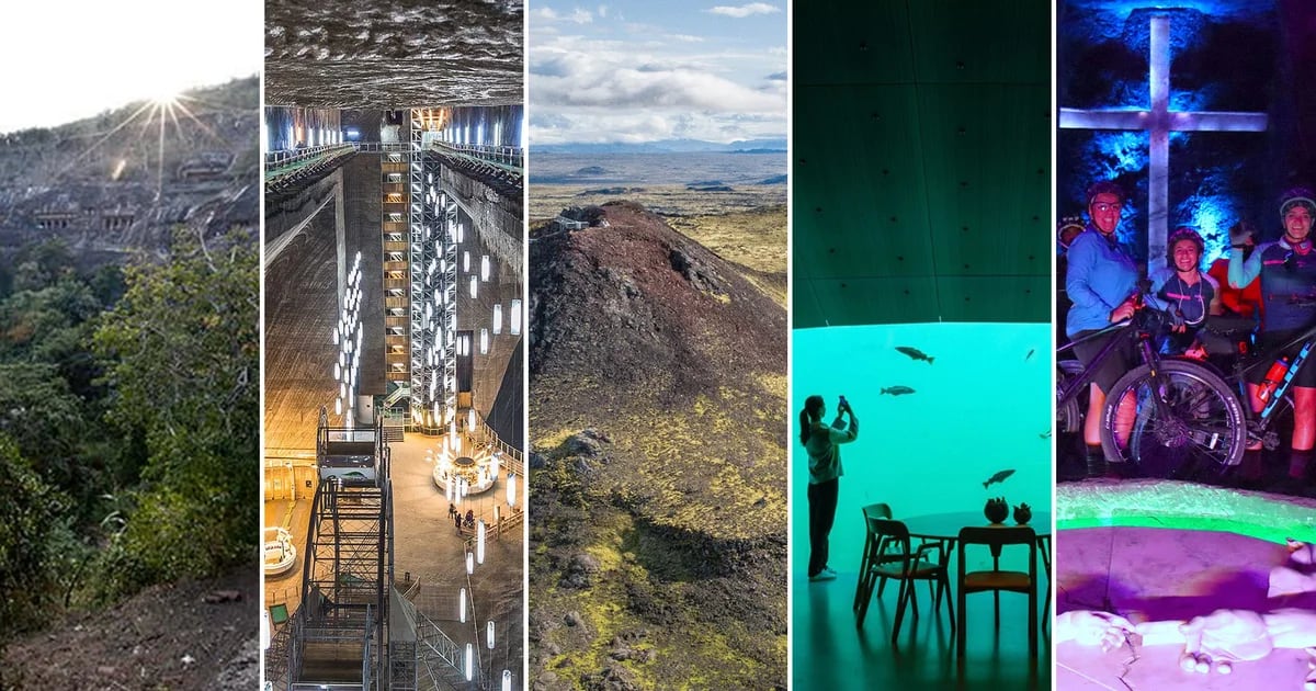 Five underground wonders that you must visit and immerse yourself in the depths of the earth