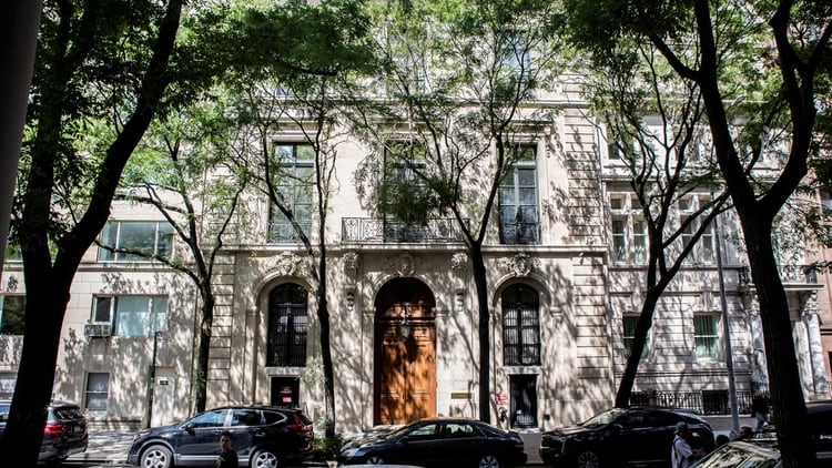 La mansión de Epstein, en Upper East Side