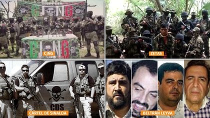 CJNG y Cártel de Sinaloa: dos organizaciones criminales dominan el mapa del  narco en México - Infobae