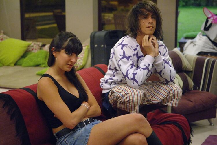 Sebastián Graviotto en la casa de “Gran Hermano”, en 2007