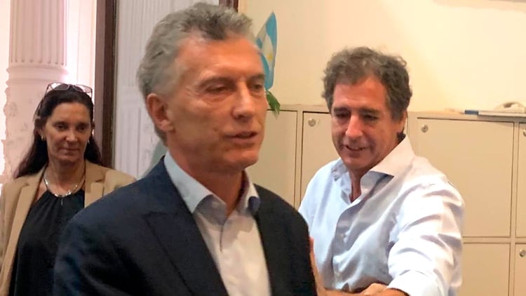 Mauricio Macri se despidió de los periodistas acreditados en Casa Rosada