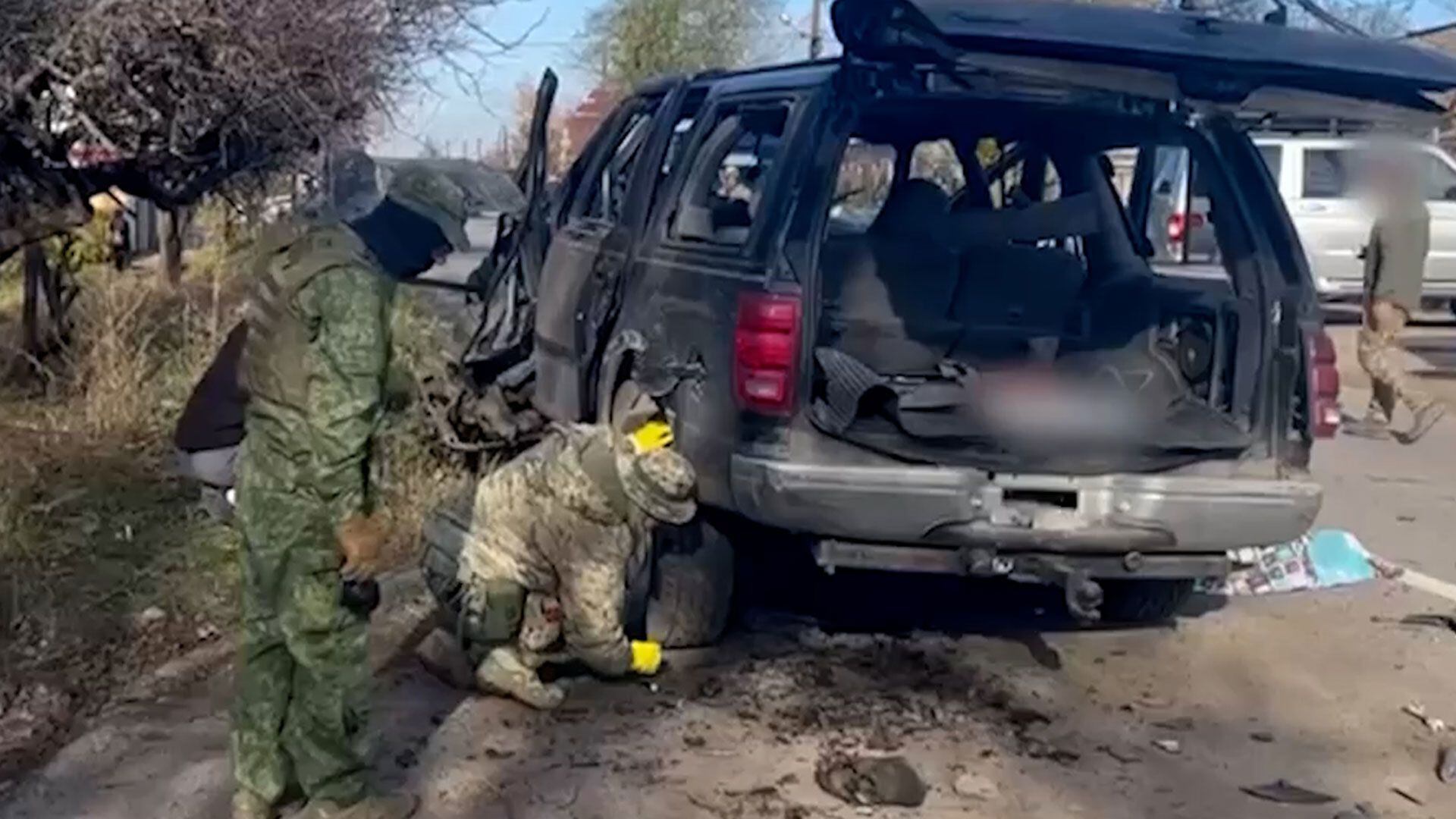 Un alto funcionario prorruso murió en un atentado con coche bomba en el este de Ucrania