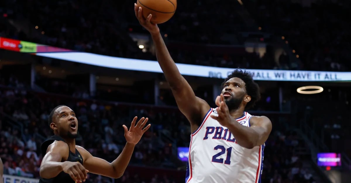 The 76ers beat the Cavaliers 118-109 with 36 points from Embiid