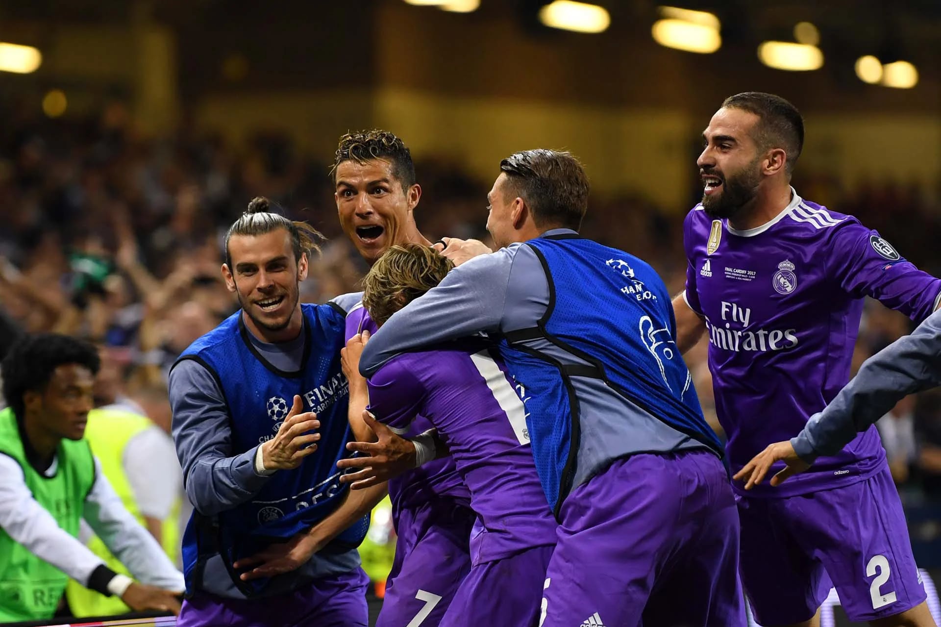 La locura del Real Madrid en uno de los goles