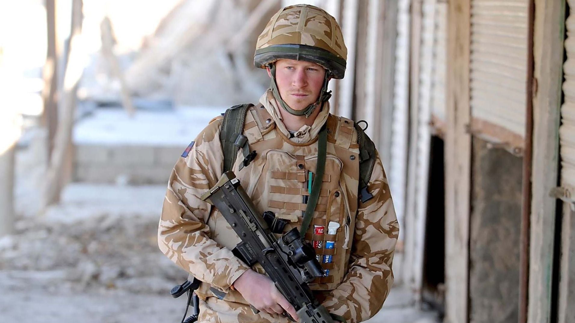 Harry confesó que su único momento de libertad había sido servir al ejercito británico en Afganistán
REX/Shutterstock 