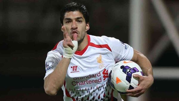 7. Luis Suárez (Liverpool) / Juegos: 110 Goles: 69 GPG: 0.63 Títulos: 0 (Foto: AP)
