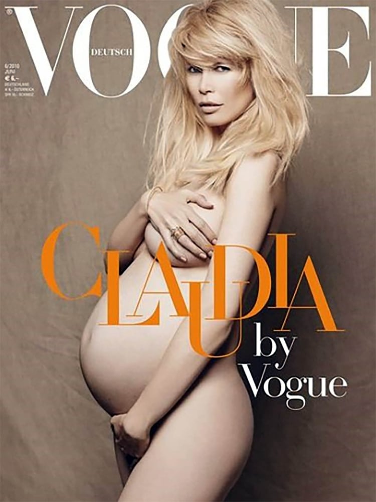 Schiffer istenta el récord de la modelo con más portadas de revista Vogue
