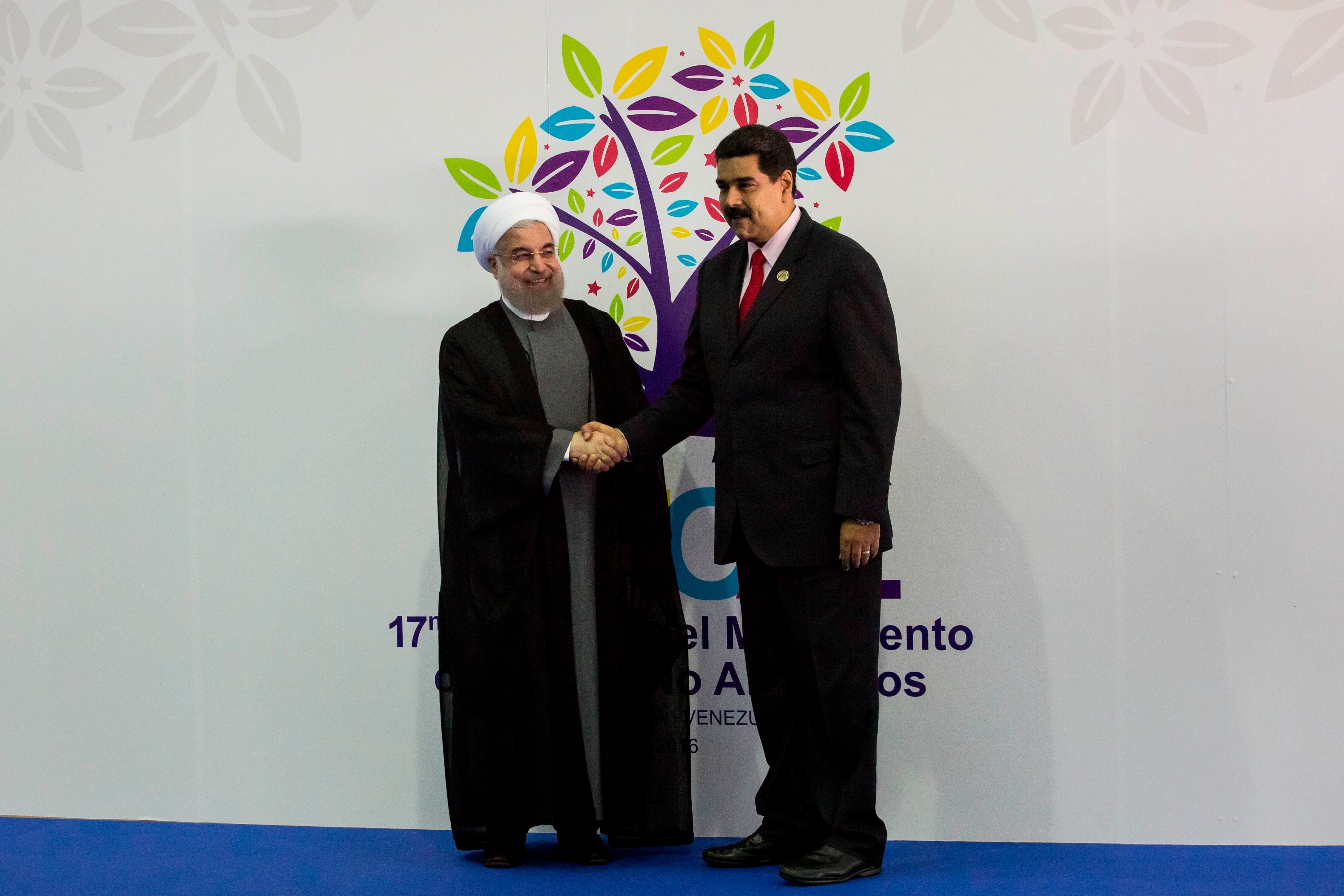 Nicolás Maduro junto a Hassan Rouhani (Foto: EFE/Miguel Gutiérrez/Archivo)
