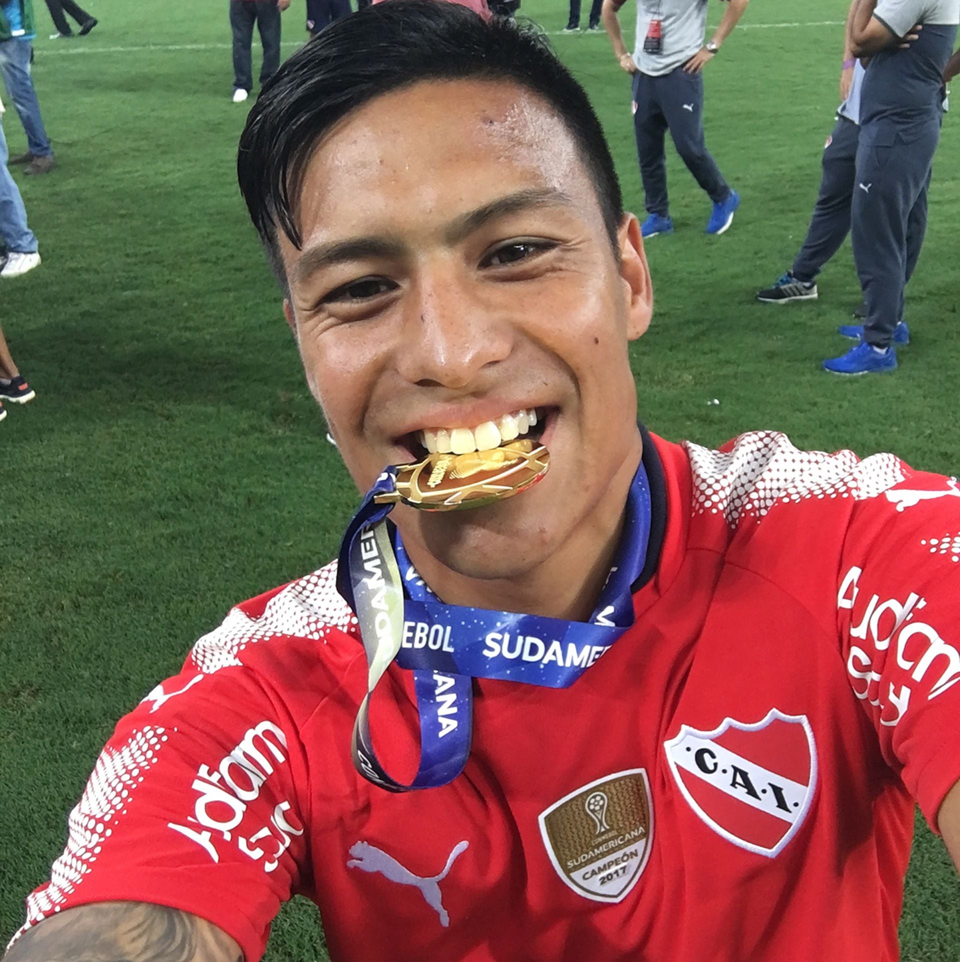 Mingo Blanco, campeón de la Copa Sudamericana 2017 también querría pegar la vuelta (@dommiblanco)