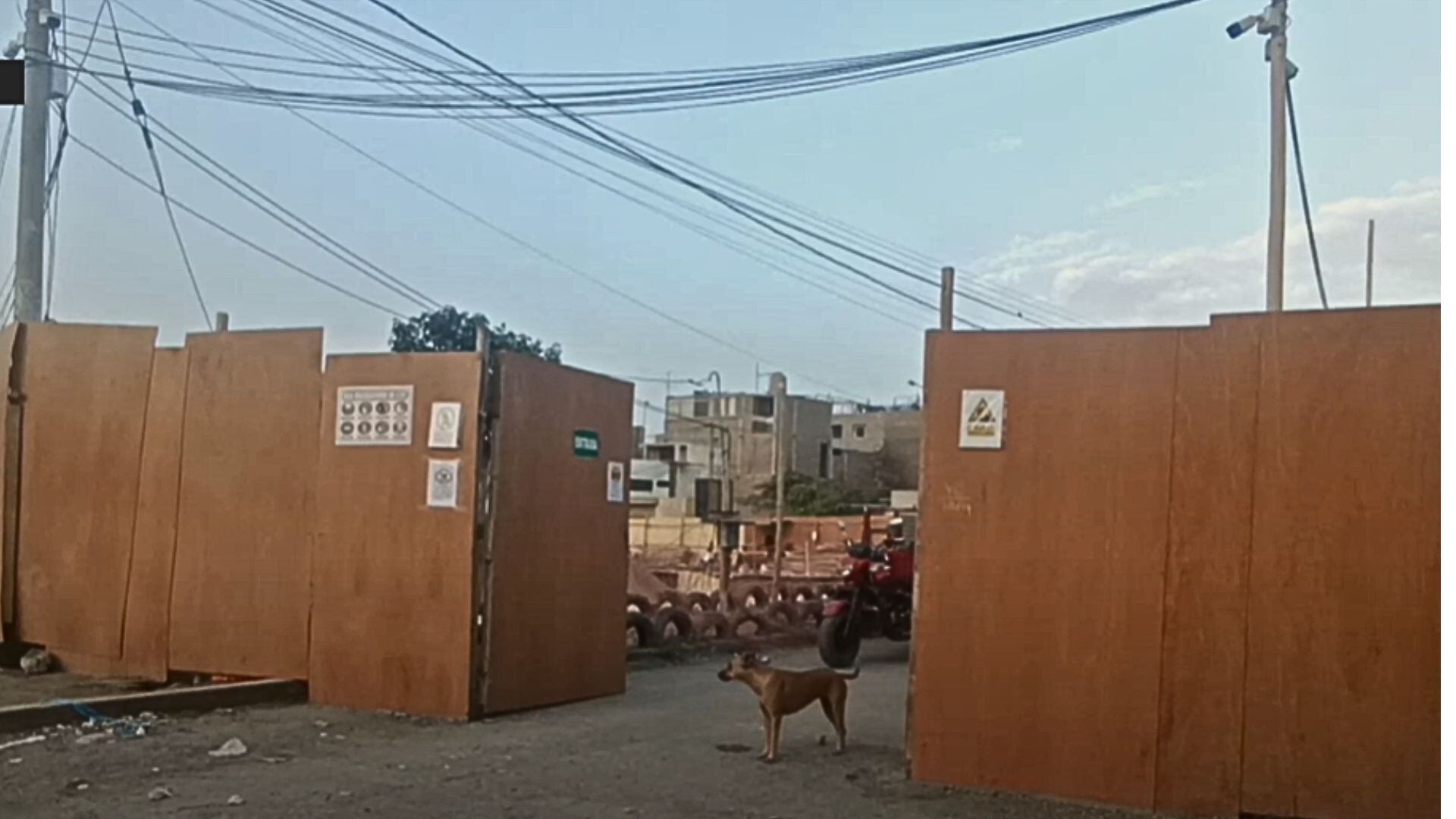 Delincuentes etonaron un explosivo donde se construye un colegio inicial de Trujillo