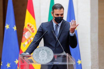 El presidente español, Pedro Sánchez. Foto: REUTERS/Remo Casilli