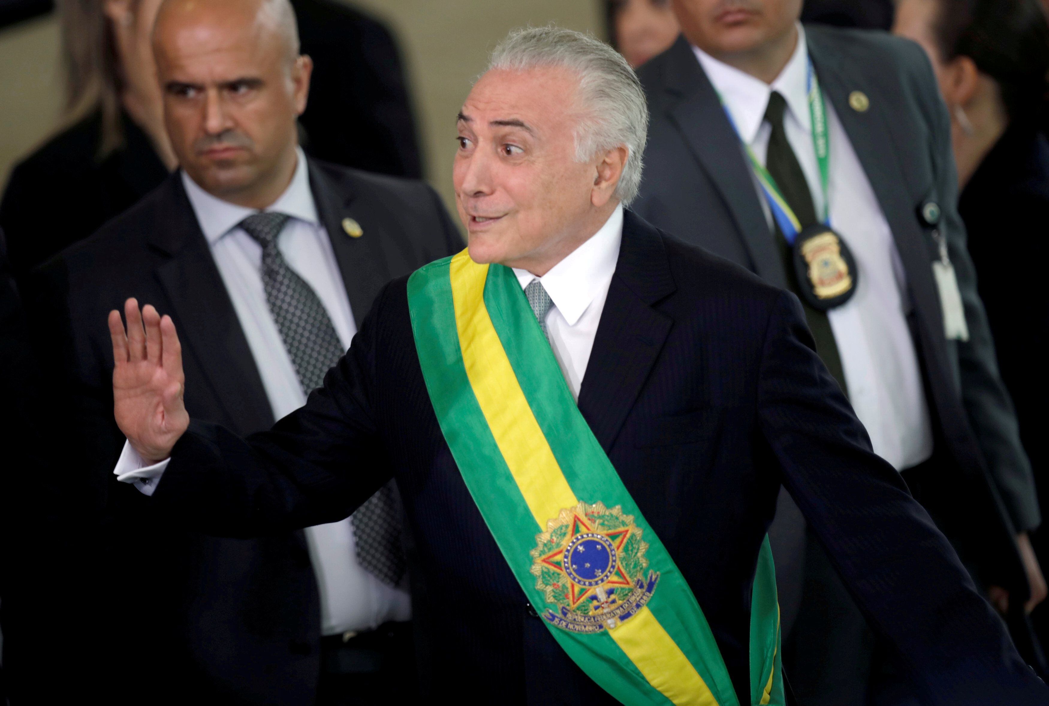 Michel Temer, el inesperado artífice político de dos reformas clave para la economía brasileña (REUTERS/Ueslei Marcelino/File Photo/File Photo)