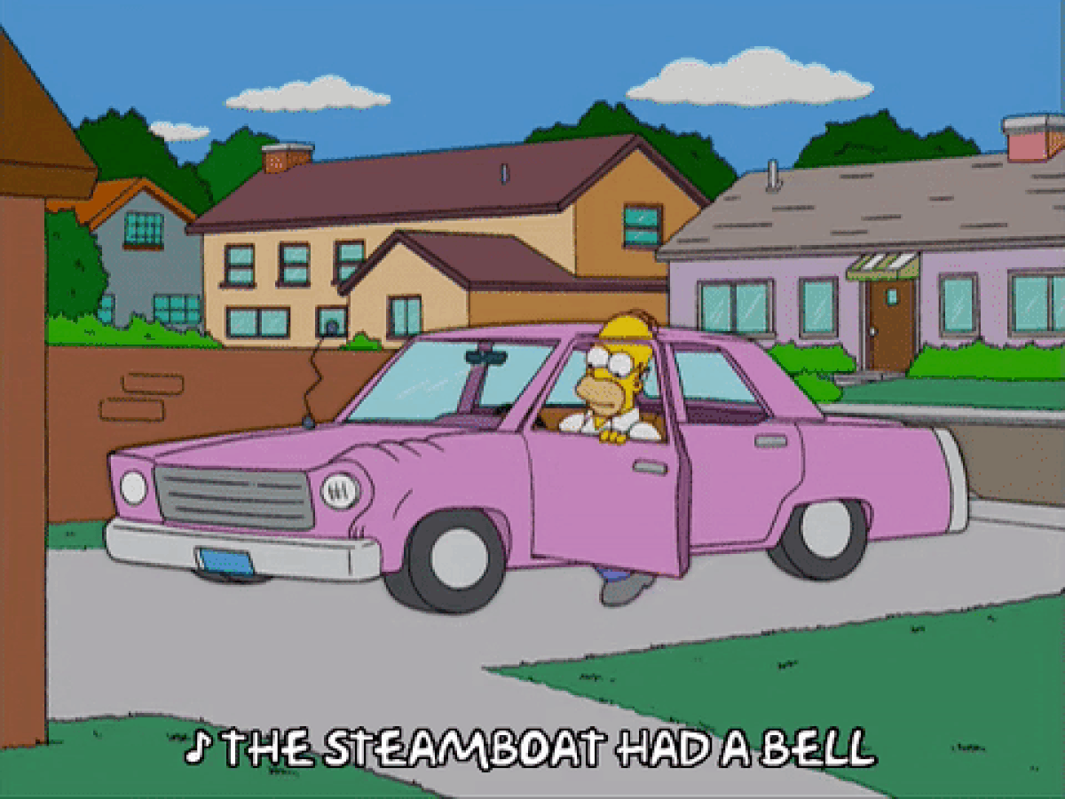 Los Simpson Revelaron Qué Modelo Es El Auto Rosa De Homero Infobae