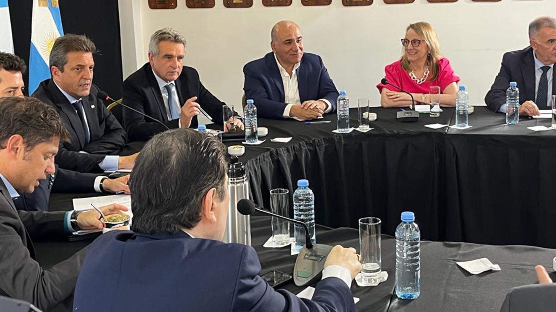 Sergio Massa reunión con los gobernadores