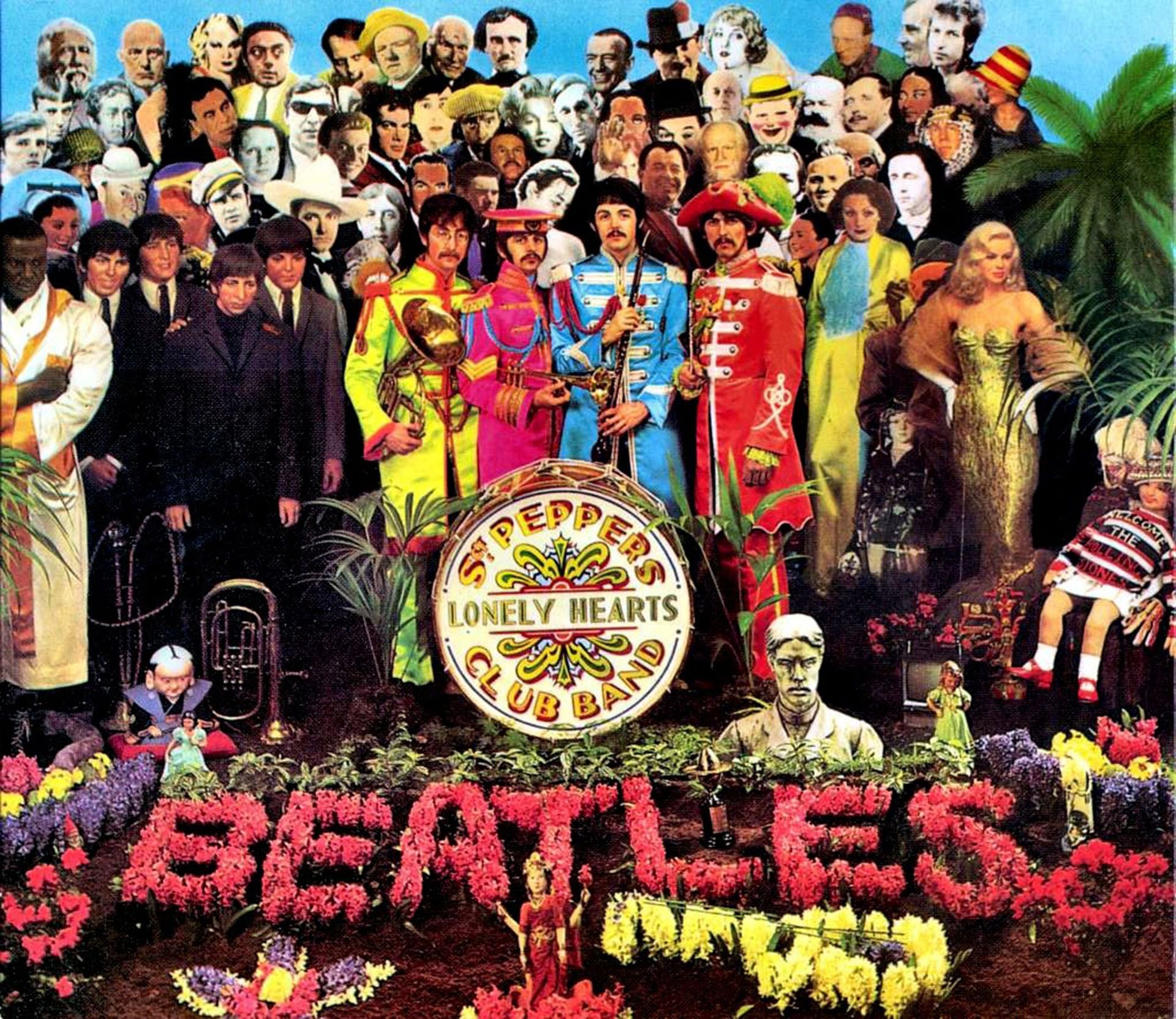Paul y George exhibieron en sus chalecos las medallas MBE en la tapa del álbum Sgt. Pepper's Lonely Hearts Club