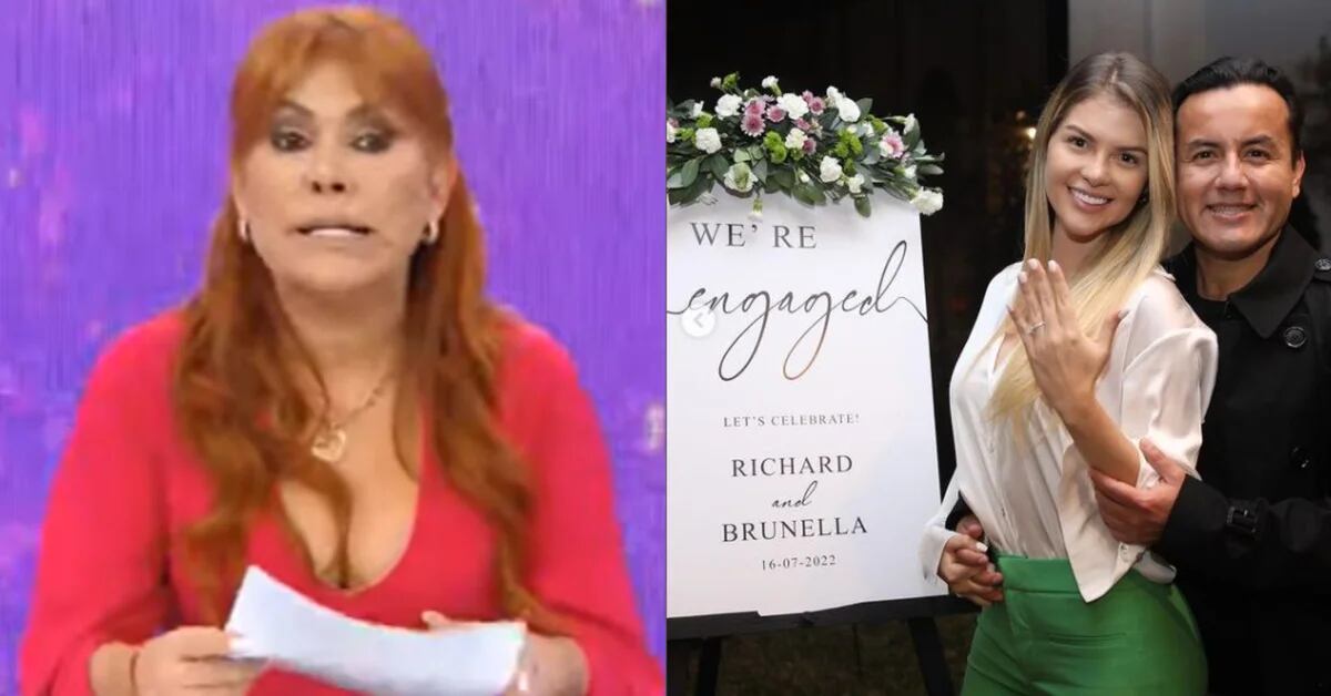 Magaly Medina criticized Richard Acuña for renting a movie theater to propose to Brunella Horna