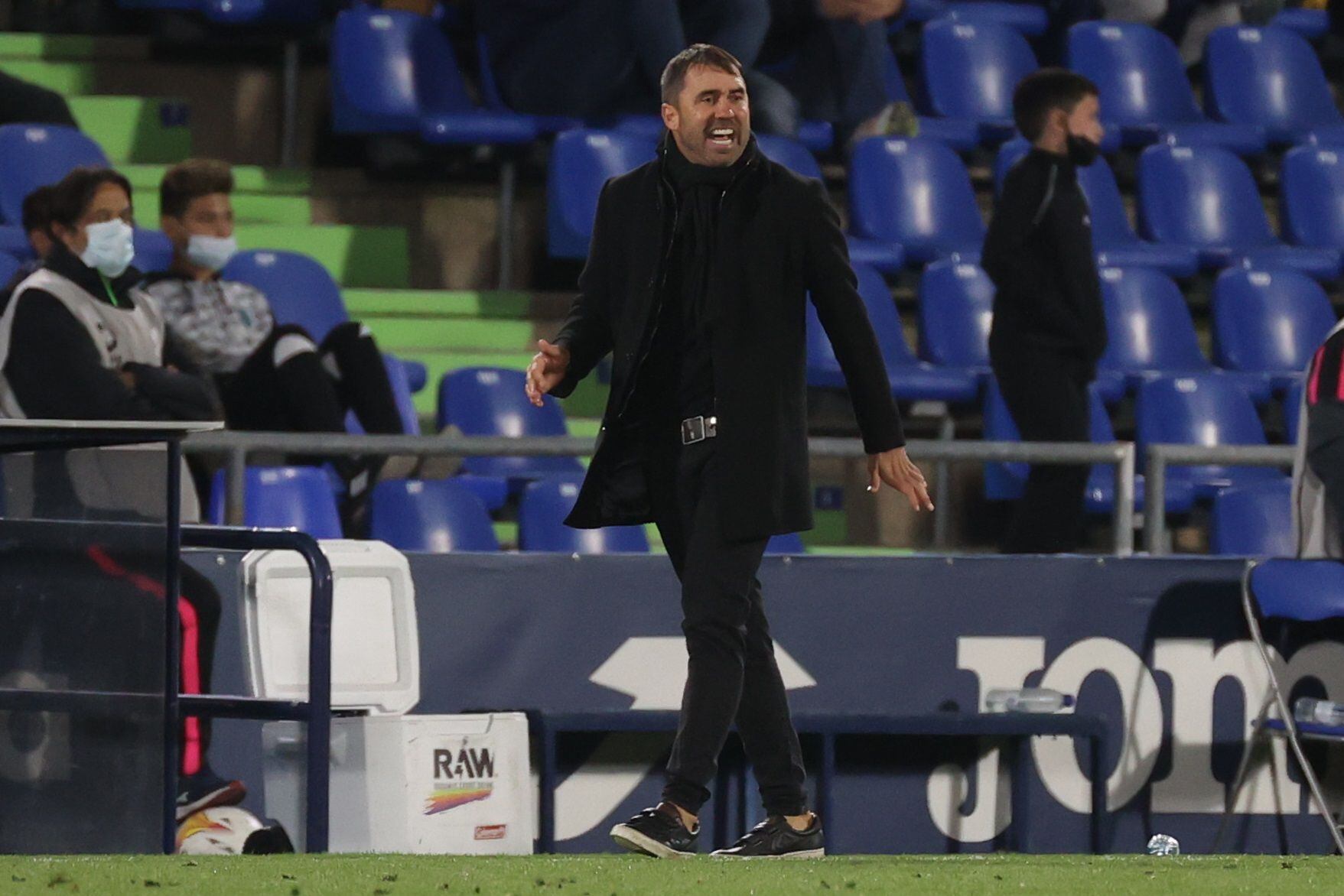 El técnico argentino del Celta, Eduardo Coudet, en una foto de archivo. EFE / Juanjo Martín.