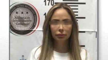 La ficha carcelaria de la mujer en México que provocó comentarios por sus rasgos perfectos. (Foto: PGR)