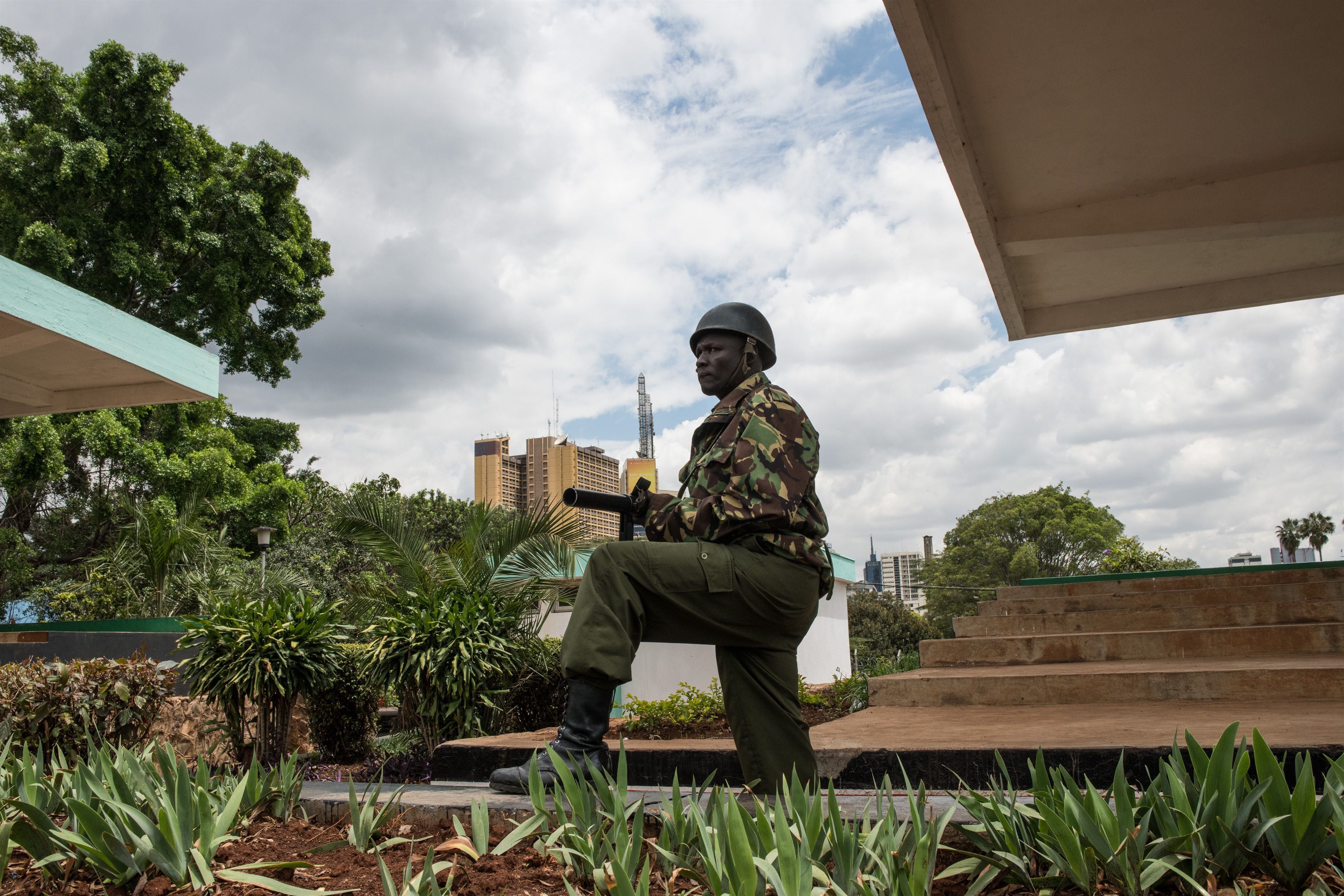 15-10-2021 Un oficial de la Policía de Kenia (imagen de archivo).POLITICA AFRICA KENIA AFRICA INTERNACIONALANDREW RENNEISEN