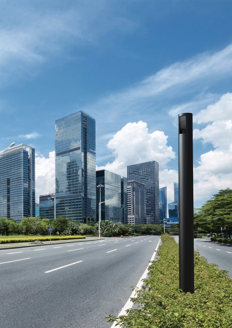 El poste inteligente Ekin, 