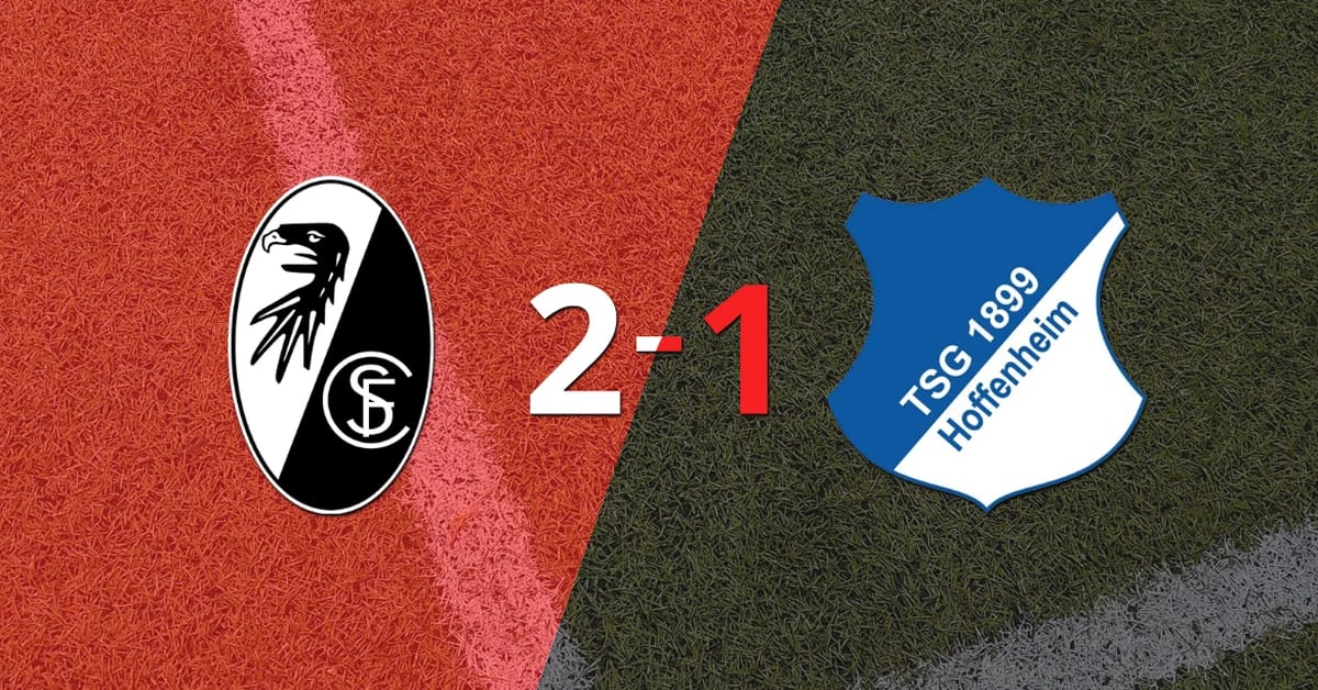 Hoffenheim fell 2-1 on their visit to Freiburg