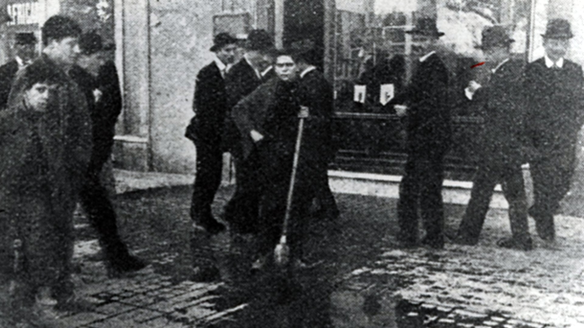 Ataques contra judíos durante la Semana Trágica en Argentina (1919)