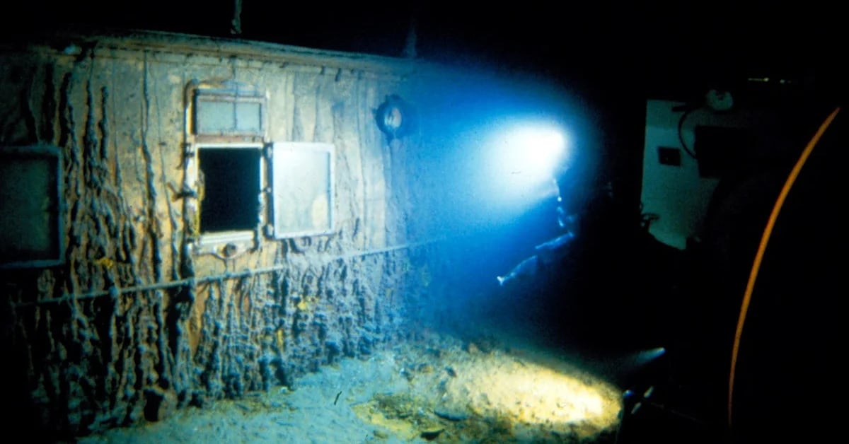 Never-before-seen images of the Titanic at the bottom of the ocean revealed
