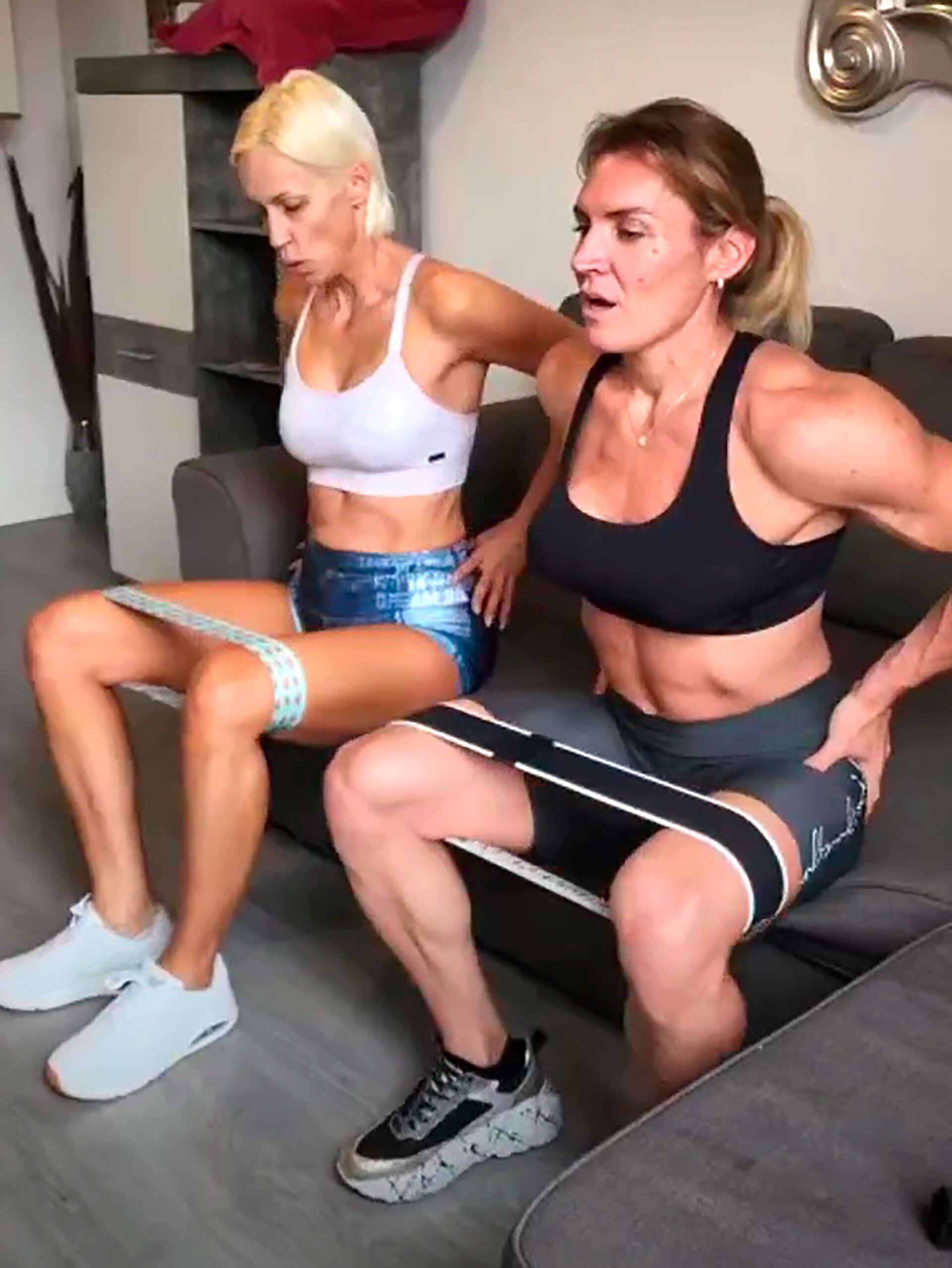 A diario, Ingrid comparte su entrenamiento 