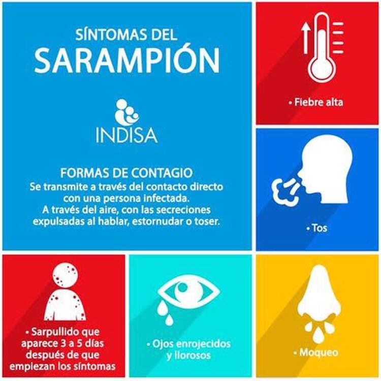 Las autoridades sanitarias mexicanas advirtieron sobre los síntomas del sarampión (Foto: SSA)