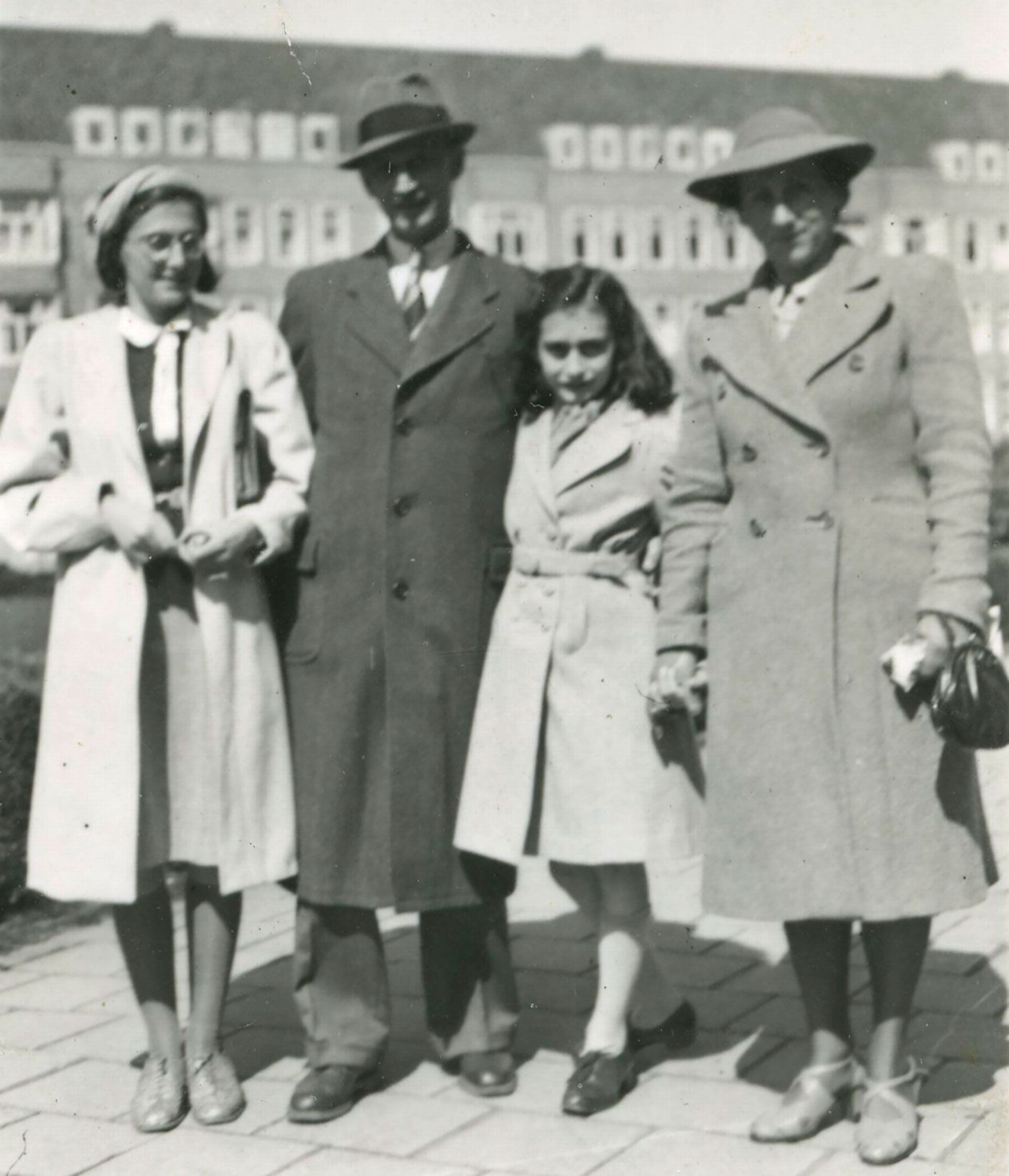 La familia Frank antes del inicio de la Segunda Guerra Mundial (Anne Frank House)