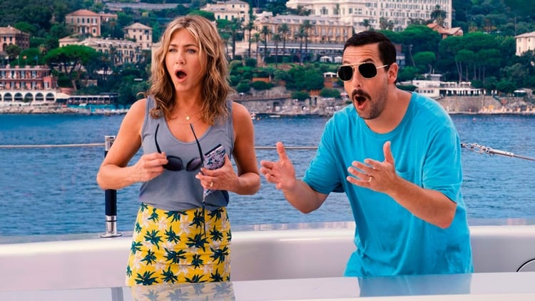 Adam Sandler y Jennifer Aniston