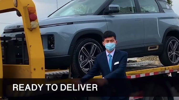 Antes de la entrega del vehículo cada concesionario realiza un proceso integral de desinfección.