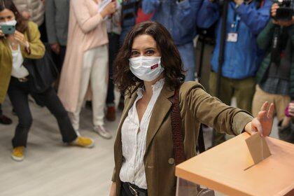 Isabel Díaz Ayuso, presidenta de Madrid y líder del Partido Popular (PP). REUTERS/Susana Vera
