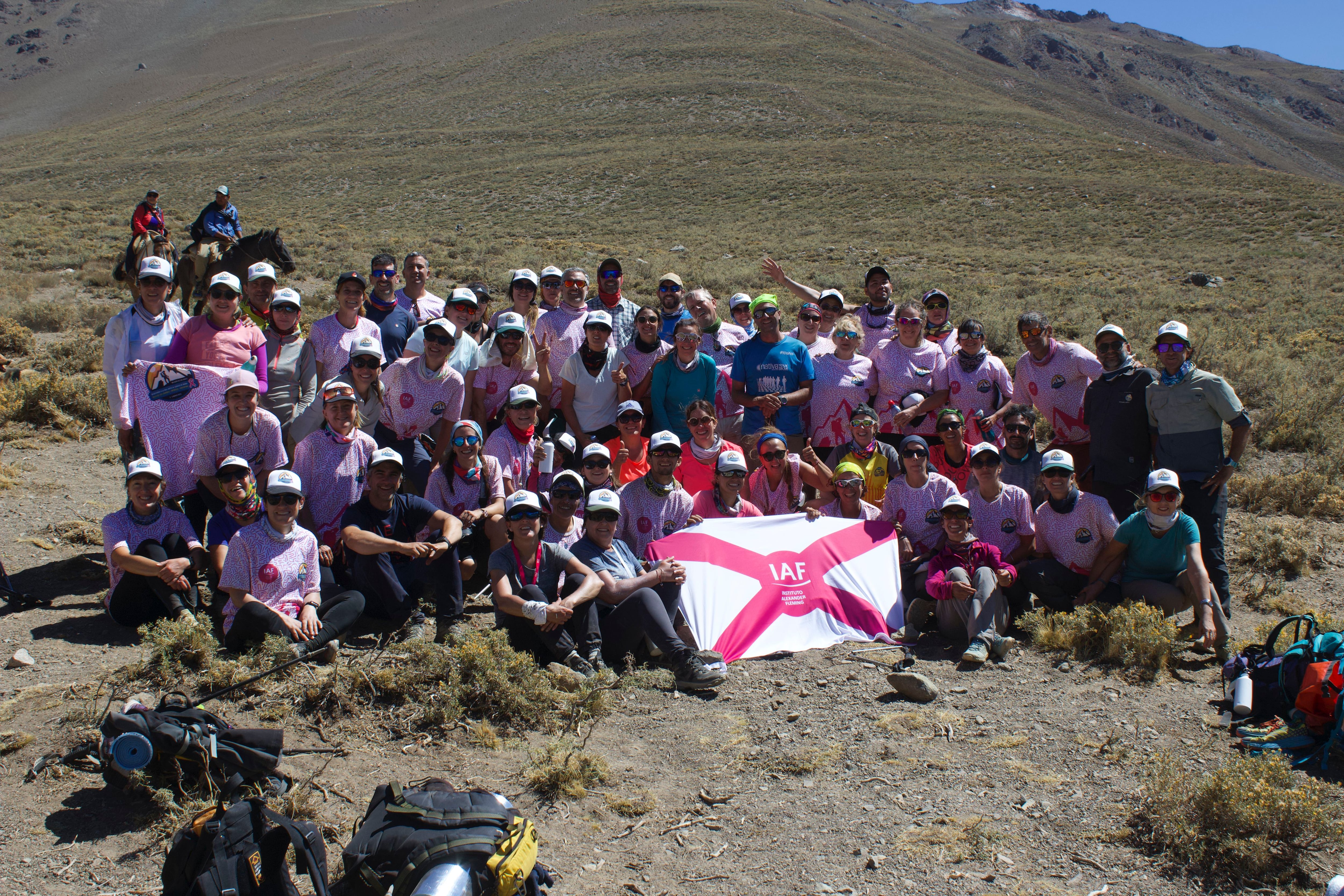 Escalada andes mujeres iaf