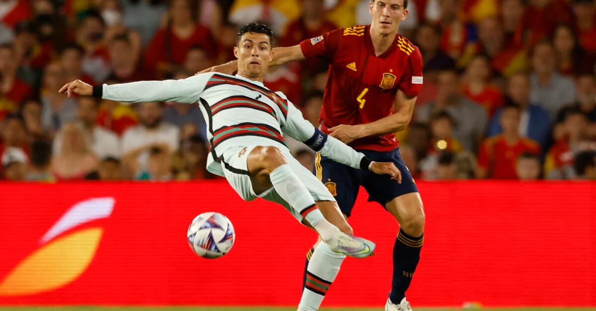 Espanha x Portugal 1-1: resumo e golos do sorteio para a primeira data da UEFA Nations League 2022
