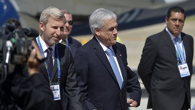 La llegada de Piñera a la Argentina (Gustavo Gavotti)