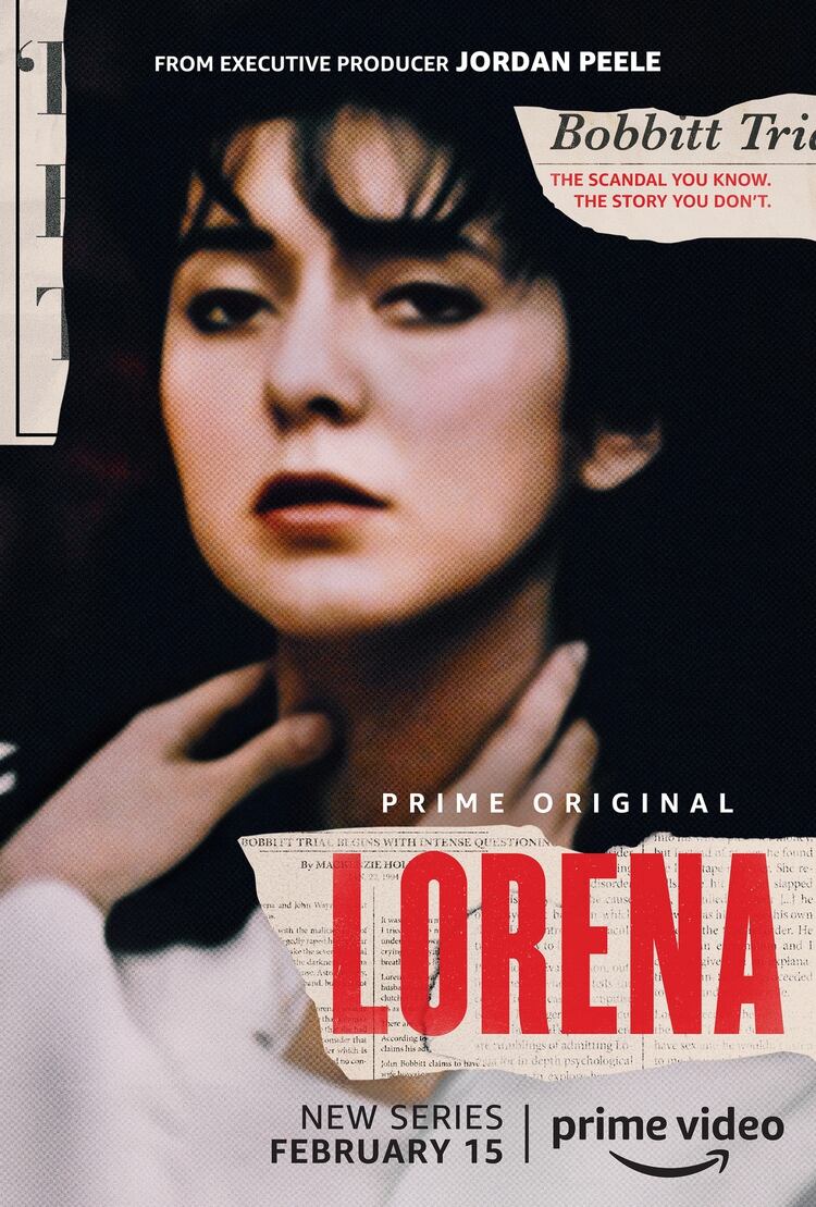 El afiche promocional de la docuserie “Lorena”